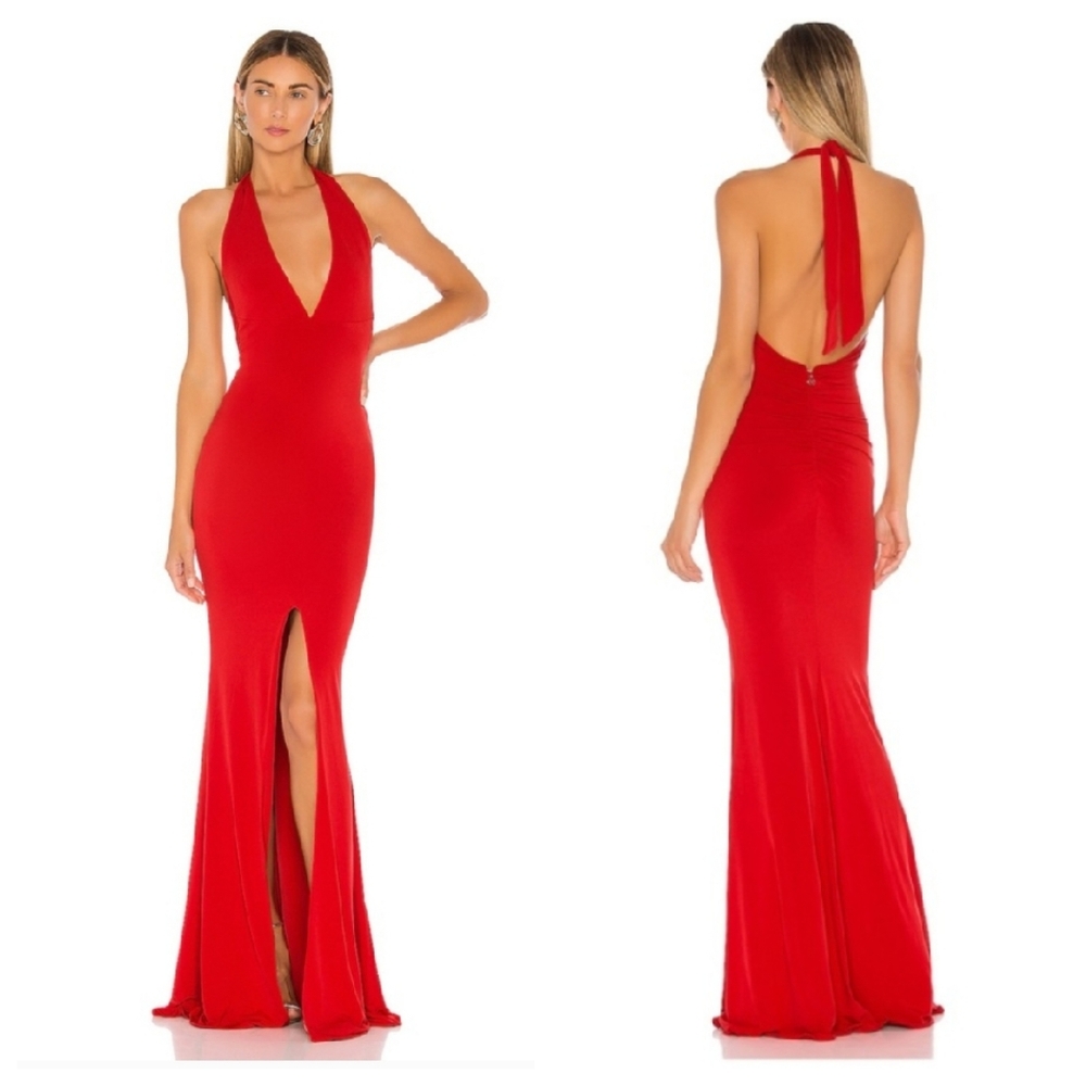 Nookie Illegal Halter Maxi Dress Gown